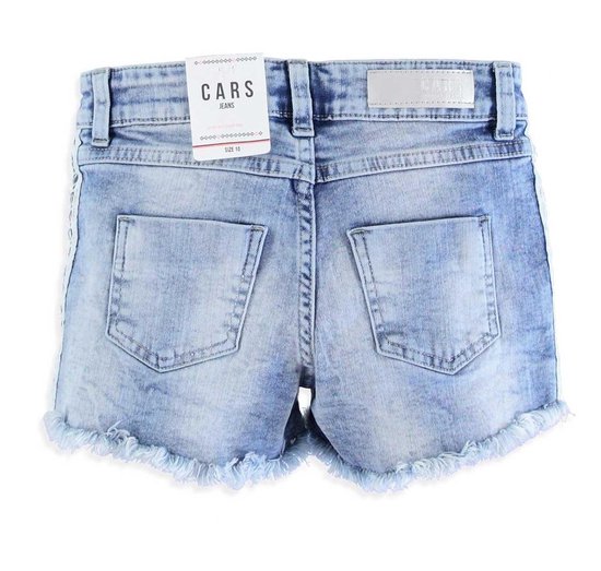 Cars Jeans short meisjes - blauw - Lace - maat 140 | bol.com