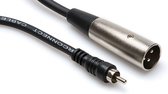 Hosa Technology XRM-105 audio kabel 1,5 m XLR (3-pin) RCA Zwart