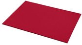 Daff - Placemat - Vilt - Rechthoek - 33 x 45 cm - Fire - Rood