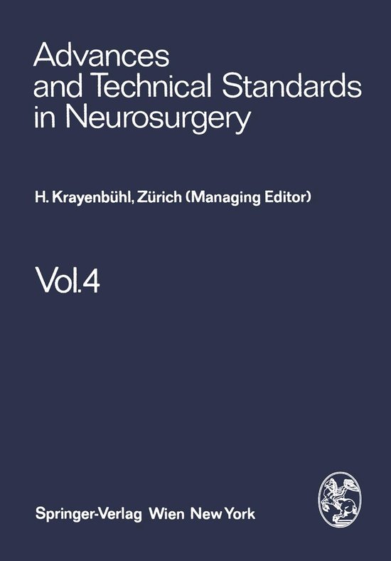 Medicine (R0) - Advances and Technical Standards in Neurosur ... - cover