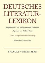 Deutsches Literatur-Lexikon, Band 10, Lucius - Myss