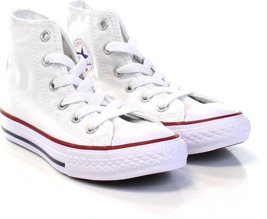 Het spijt me oorsprong Muildier Converse Meisjes Sneakers Chuck Taylor All Star Hi Kids - Wit - Maat 33 |  bol.com