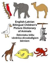 English-Latvian Bilingual Children's Picture Dictionary of Animals