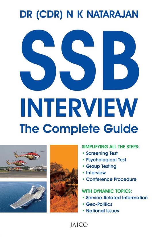 SSB Interview: The Complete Guide - cover