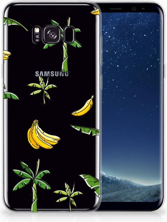 Coque pour Samsung Galaxy S8 Plus Housse TPU Silicone Etui Bananier