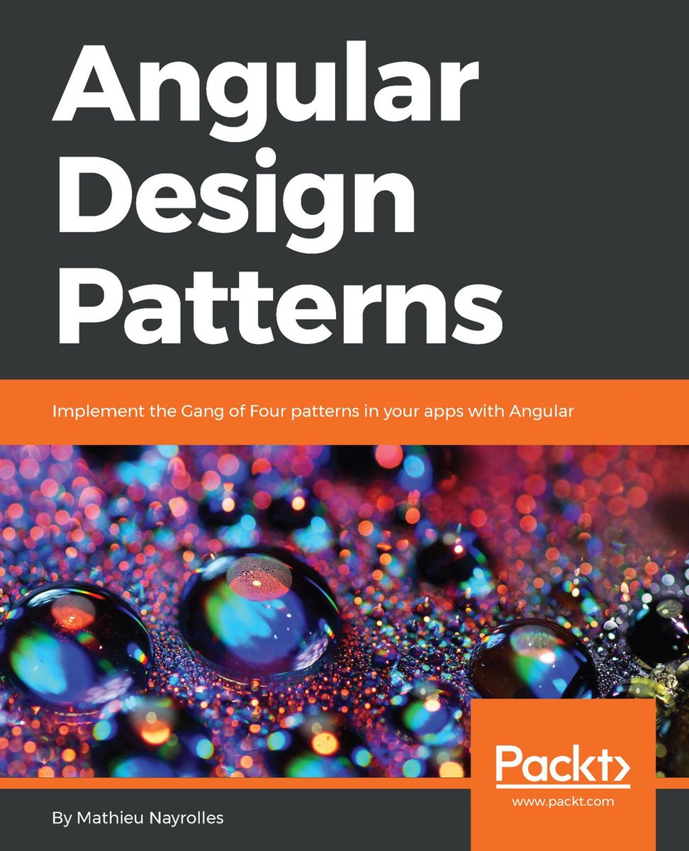 Omslag van Angular Design Patterns