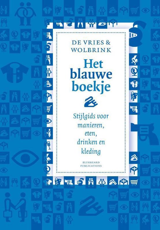 Cover van het boek 'Het Blauwe Boekje' van Stefan de Vries