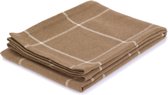 Kamelen wollen plaid / woondeken Udegey  - 100% Camel Wool