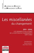Académie des Sciences de Management de Paris - Les miscellanées du changement