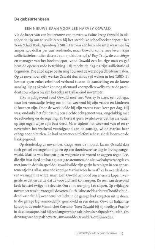 Tekstpagina met een Nederlandse biografie van JFK.