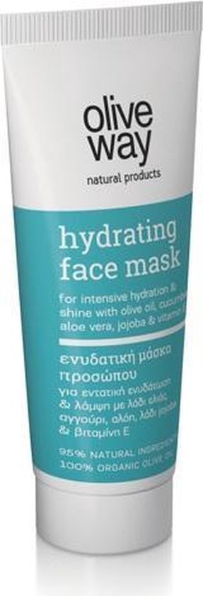Spektakel Verbetering lila Oliveway hydraterend gezichtsmasker voor een intensieve hydratatie en mooie  glans | bol.com