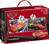 Cars 2 Puzzel 2 in 1 Koffer
