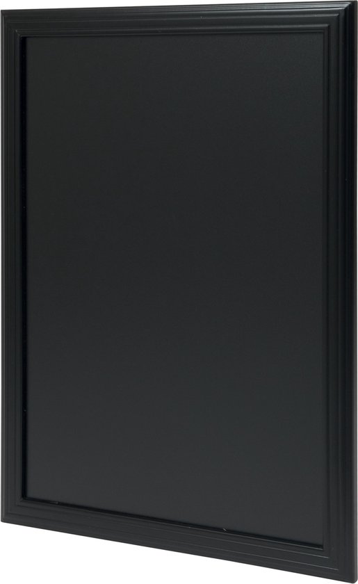 Maul Tableau noir pour craie, cadre bois, 60x80cm sur