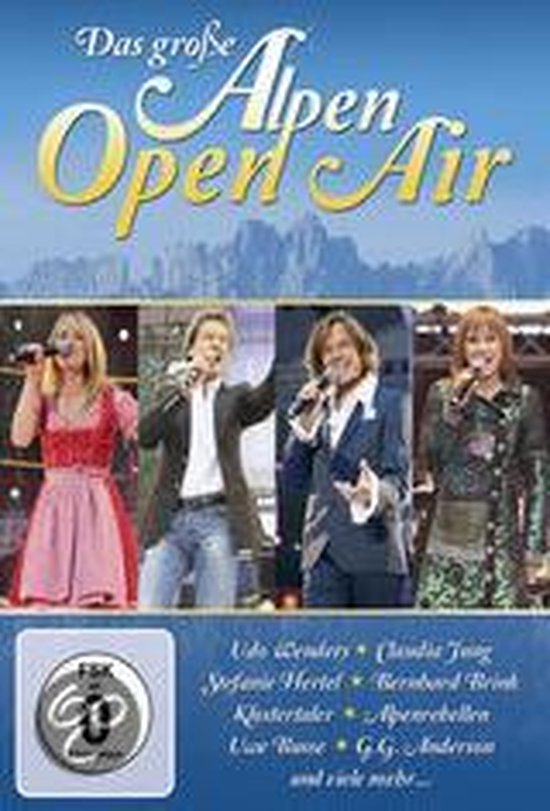 Cover van de film 'Das Grosse Alpen Open Air'