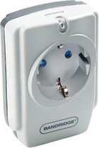 Bandridge BPC6100GE 1AC-uitgang(en) 230V Wit Overspanningsbeveiliging