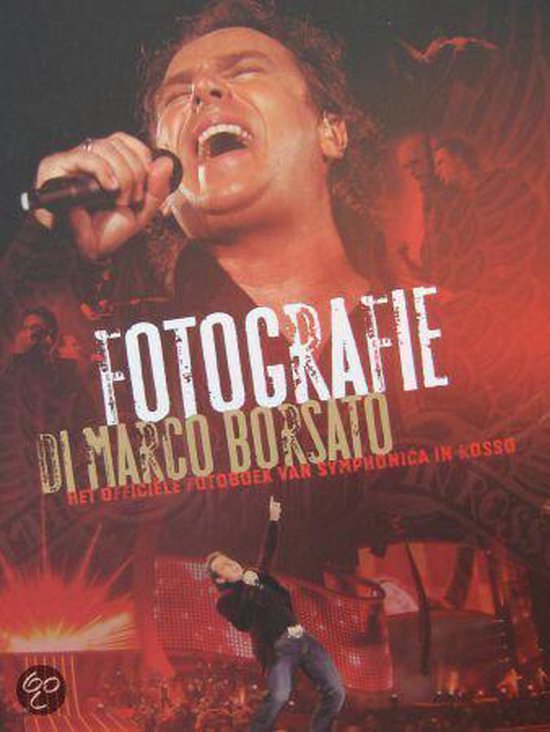 Cover van het boek 'Fotografie di Marco Borsato' van Marco Borsato