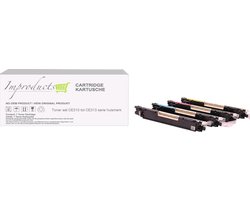 Improducts Improducts® Toner - Alternatief Hp 126A HP CE310A, CE311A, CE312A, CE313A multi pack