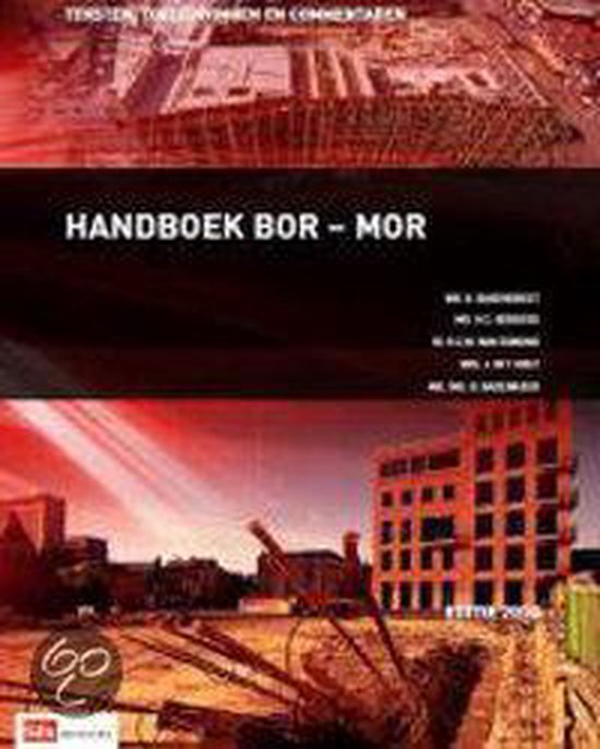 Handboek BOR - MOR - cover