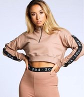 Crop sweater sand 304 L