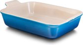 Le Creuset Ovenschaal Heritage - Marseilleblauw - 32 x 24 cm / 4 Liter