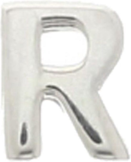 The Jewelry Collection Hanger Letter R - Zilver