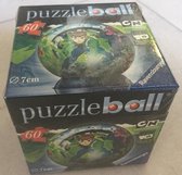 60 Stukjes Puzzle ball Ben 10