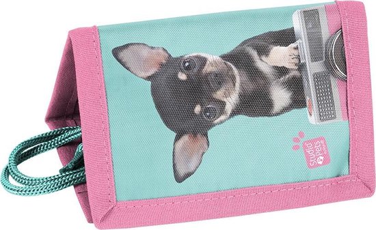 Studio Pets Chihuahua Camera - Portemonnee - 12 x 8,5 cm - Multi