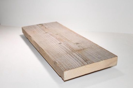 Panneau en bois d'échafaudage, panneau d'échafaudage 100cm (2x poncé) | Étagère murale en bois d'échafaudage | Planches d'échafaudage | Rural | Industriel | Loft | Bois |