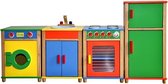 Vigatoys Speelkeuken compleet 4-delig