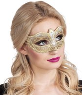 18 stuks: Masker Venetie - felina goud