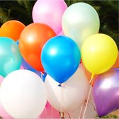 40 pièces ferme ballons 23 cm - multicolore - fête - anniversaire - ballon - anniversaire - fête - multipack - grand - brillant - belle