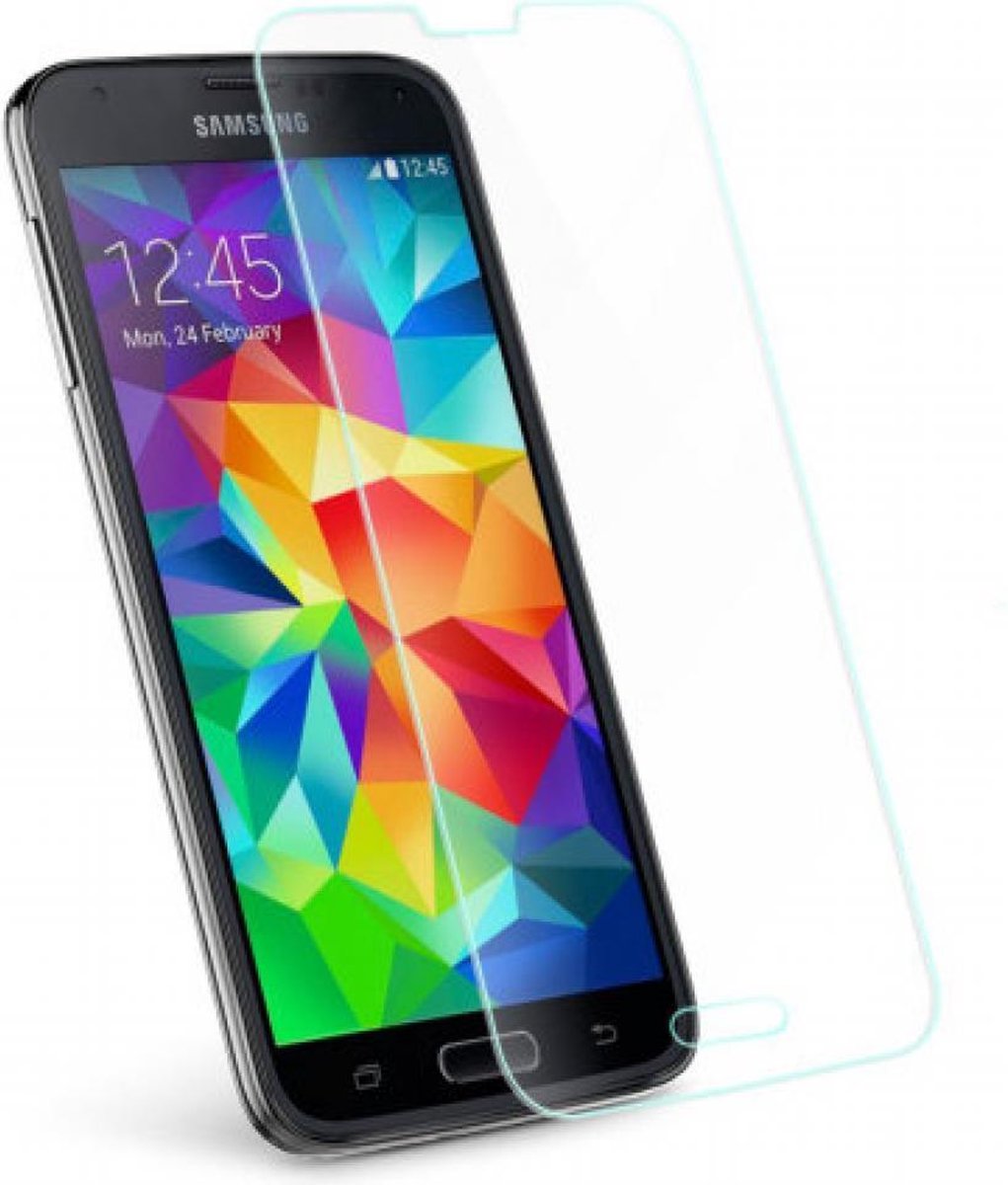 Screenprotector glas Transparant Samsung Galaxy S5 4 0.33mm 2.5D 9H+ Voorkant