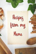 Recipes From My Meme