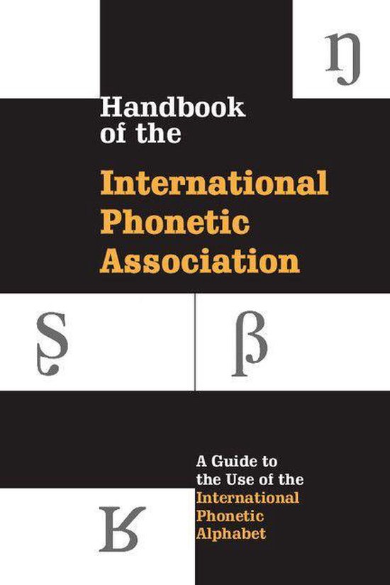 Handbook of the International Phonetic Association - cover