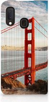 Geschikt voor Samsung Galaxy A20e Book Cover Golden Gate Bridge