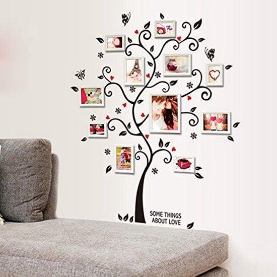 Un ensemble d'adorables stickers muraux fleurs de papillon stickers muraux  décoration murale pour salon bureau chambre