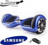 The Scootershop 20cell SAMSUNG & TAOTAO - 700Watt Hoverboard met Led & afstandsbediening - Blauw