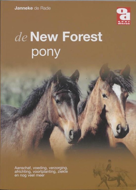 Cover van het boek 'New Forestpony' van J. de Rade