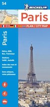 Michelin 54 Parijs Stadsplattegonrd