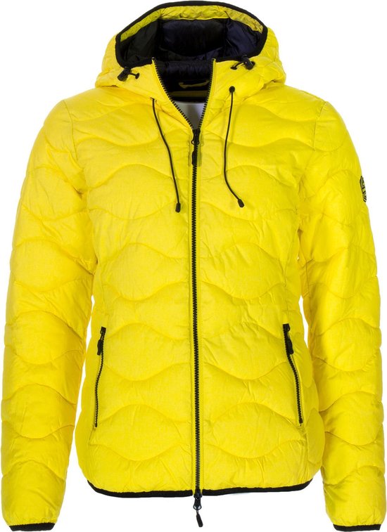 Superdry Astrea Quilt Padded Jacket Jas - Maat L - Vrouwen - geel/zwart |  bol.com