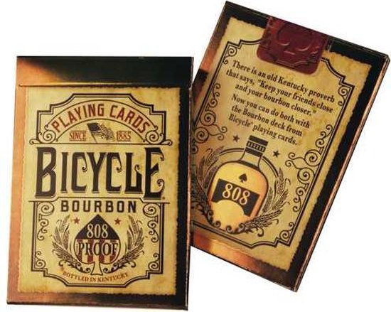 Thumbnail van een extra afbeelding van het spel Speelkaarten Bourbon Deck (Bicycle)