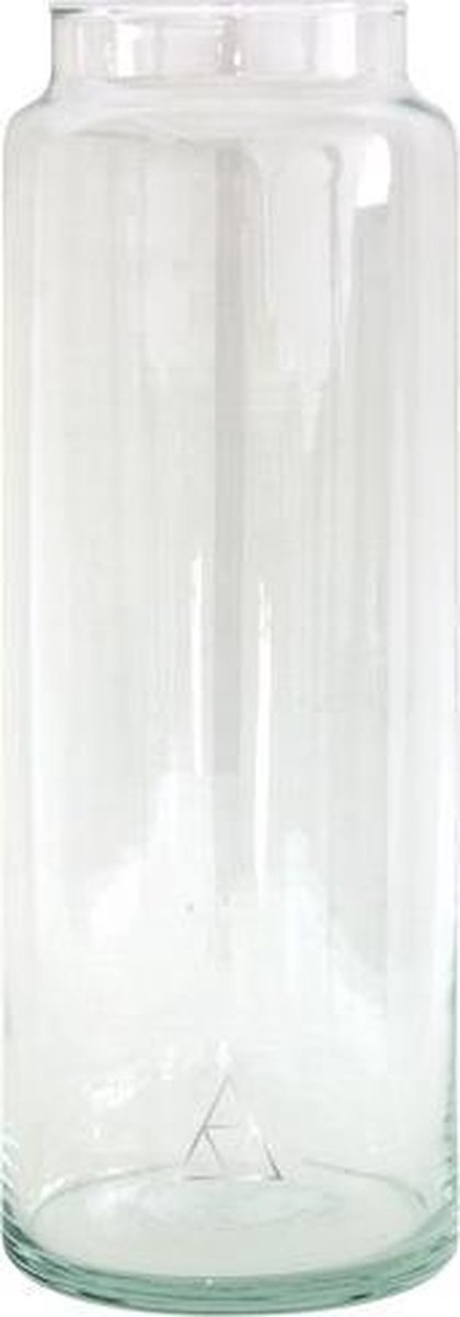 ECO Design Vaas Zilver Boom 10x30cm - Transparant - Glas