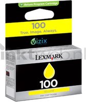 Lexmark 100 Inktcartridge - Geel