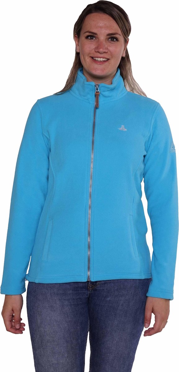 BJØRNSON Jenna Fleece Vest 4 Seizoenen Dames - Rits - Maat 40 - Atol Blauw