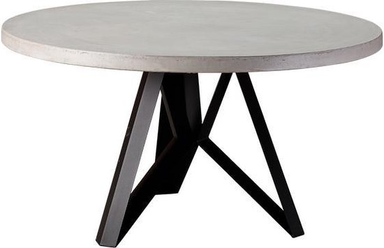 contant geld Graf Verstelbaar Table du Sud - Beton ronde tafel Cortina - 150 cm | bol.com