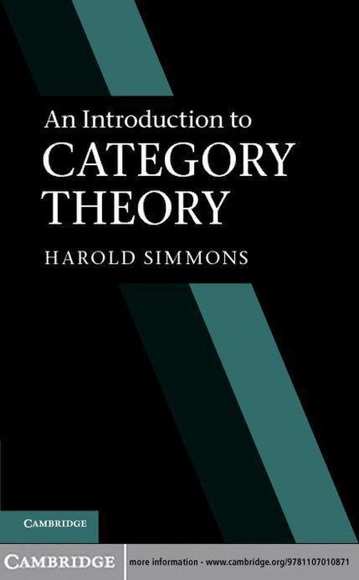 An Introduction to Category Theory - cover