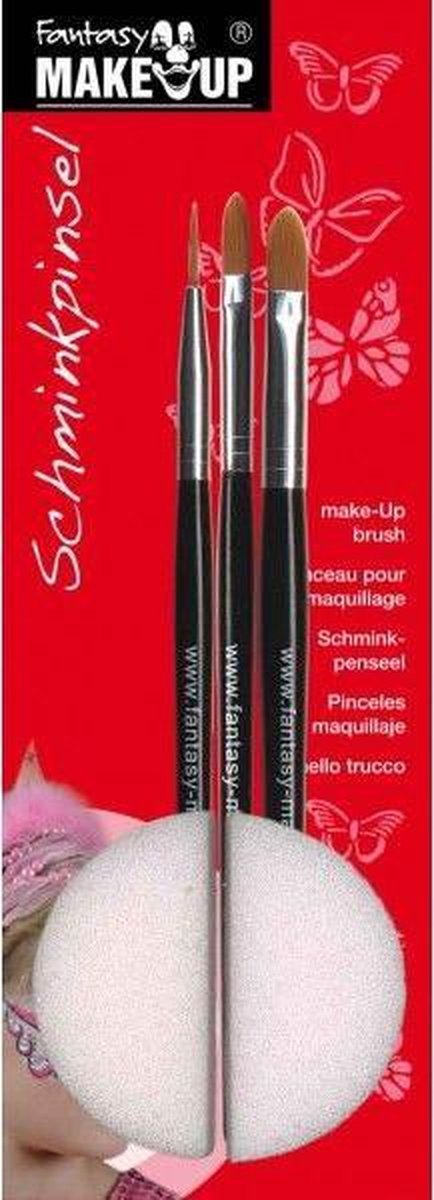 Fantasy Make-up Schmink penselen en sponsjes - schminkset — afbeelding 5