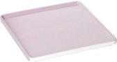 Pantone Serveerschaal - L - Vierkant - 16 x 16 x 1,3 cm - Keepsake Lilac 15-2705 - Roze