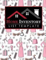 Home Inventory List Template