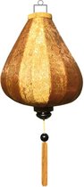 Koper zijden lampion lamp druppel - DR-KP-45-S